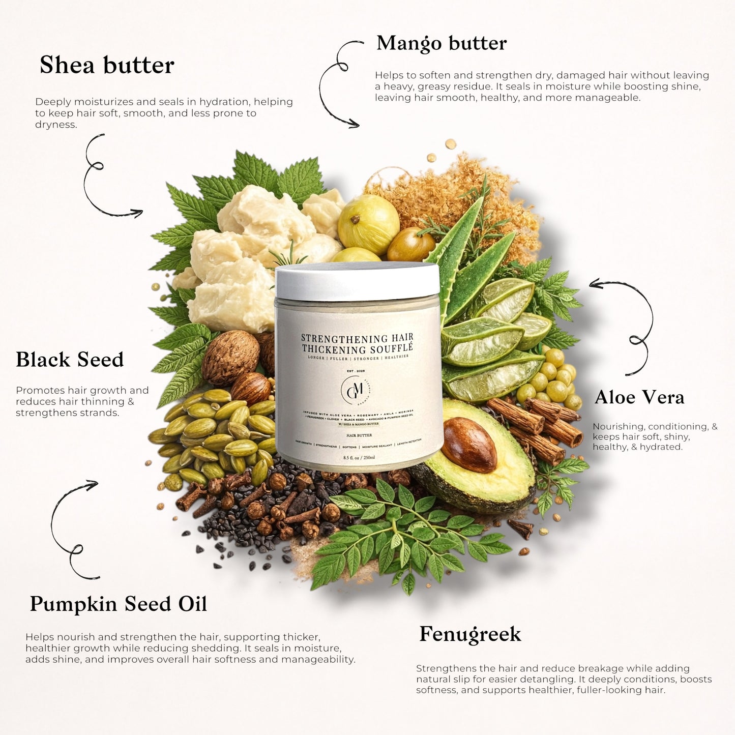 Strengthening Hair Thickening Soufflé